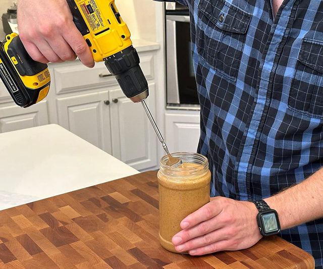 Fork Drill Bit Mixer