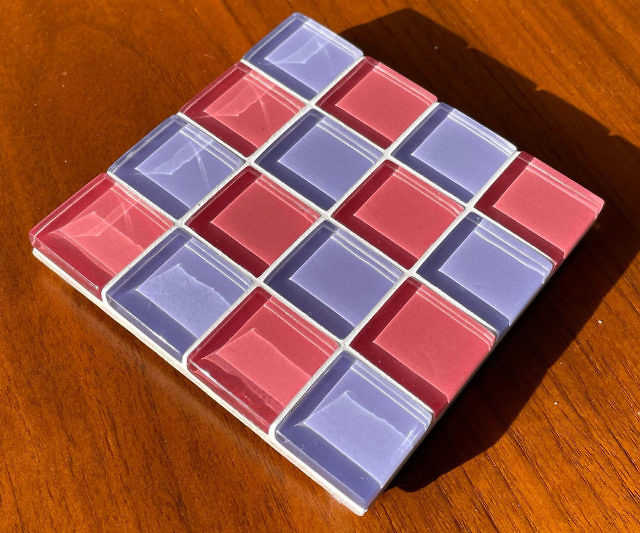Glass Tile Coasters