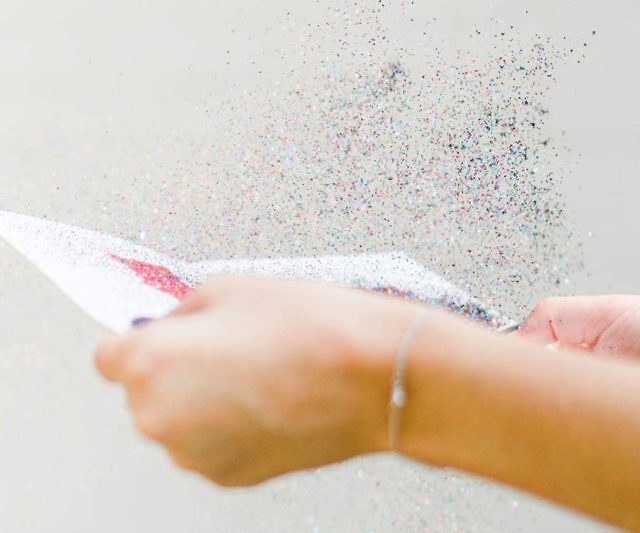 Glitter Bomb Birthday Card