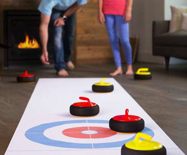 Indoor Curling Set