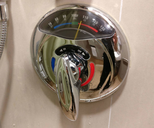 Temperature Gauge Water Valve