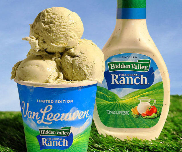 Ranch Dressing Ice Cream