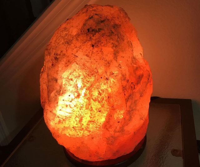 Crystal Himalayan Salt Lamp