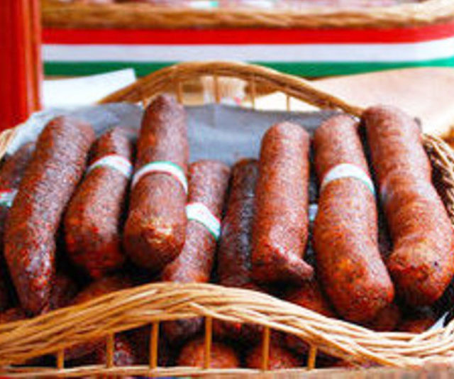 Hungarian Smoked Dry Sausages