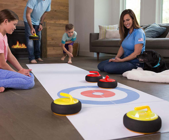 Indoor Curling Set