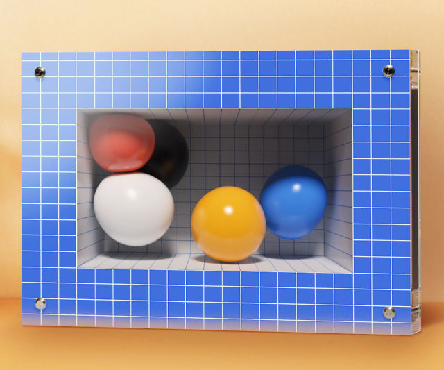 Infinite Objects Digital Art Frames