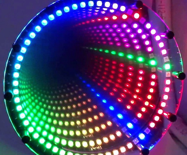 Infinity Mirror Clock