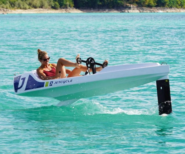 JetCycle Hydrofoil Pedal Boat