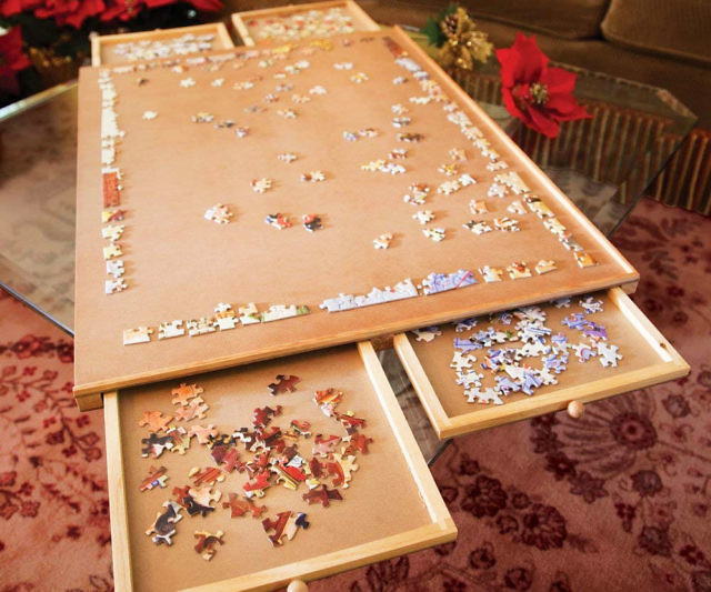 Jigsaw Puzzle Work Desk