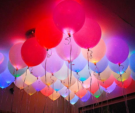 Light Up Balloon, LED Balloon Lights, Lighted Balloons, Glow Balloons