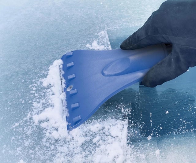 LED Foam Head Vehicle Snow Broom