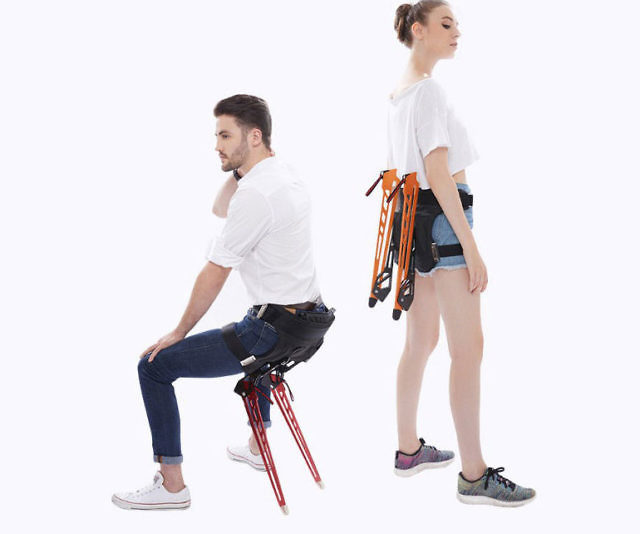 Exoskeleton Wearable Chair