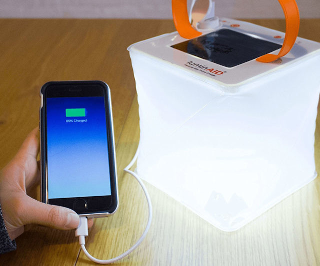 Inflatable Solar Lantern/Phone Charger