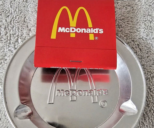 Vintage McDonald’s Ashtray