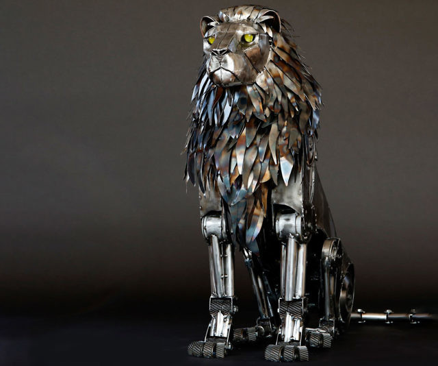Metal Animal Sculptures