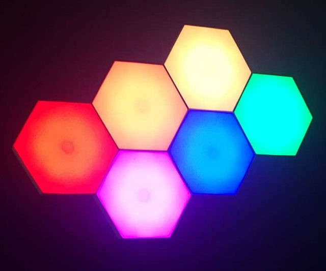 Modular Hexagon Lights