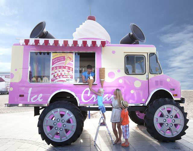 Ice Cream Monster Truck