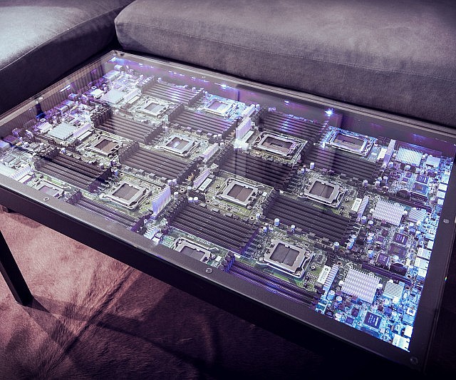 Motherboard Coffee Table