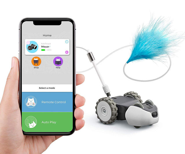 Mousr Robotic Mouse Cat Toy