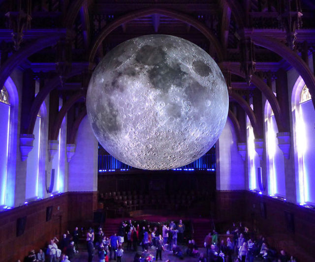 Museum Of The Moon Art Exhibit