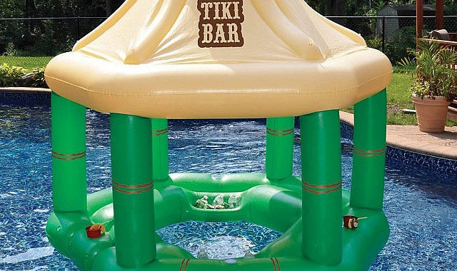 floating beer pong speaker