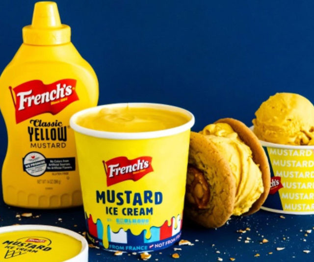 Mustard Ice Cream