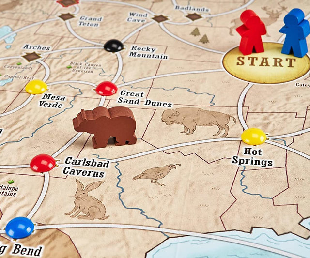 Trekking The National Parks Board Game