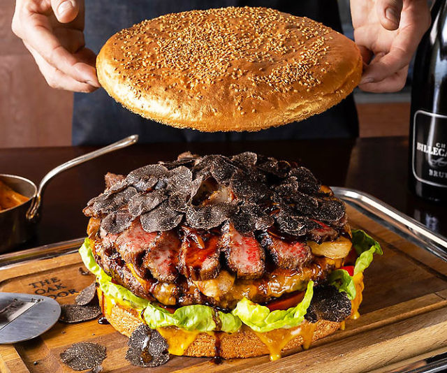 Oak Door Golden Giant Burger