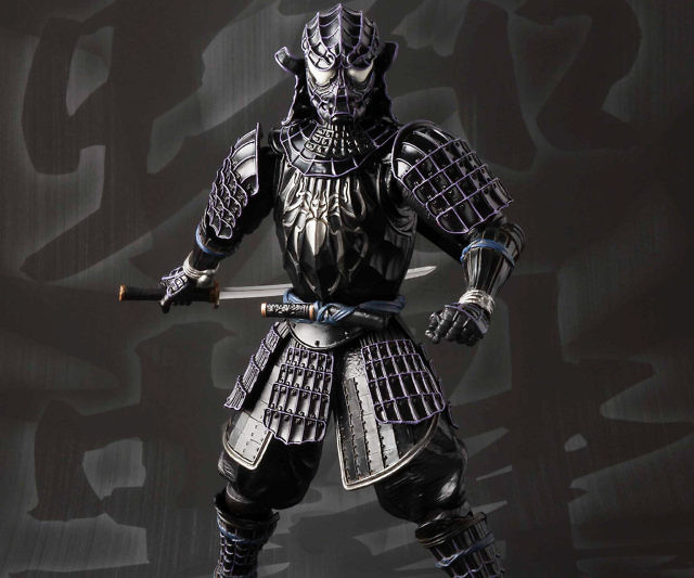 Bandai Meisyo MANGA REALIZATION - Action Figure Onmitsu Black Armor Spiderman - 19 Cm - PVC/ABS - 3
