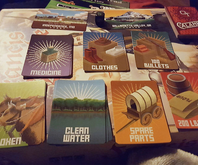 Oregon Trail Board Game