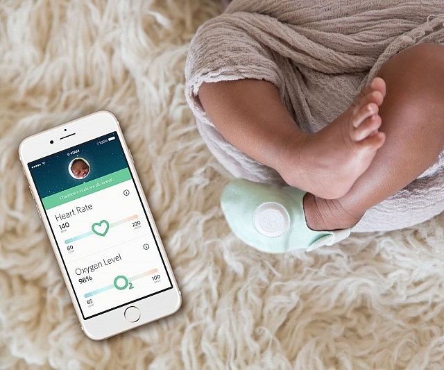 Baby Vital Signs Monitor Sock