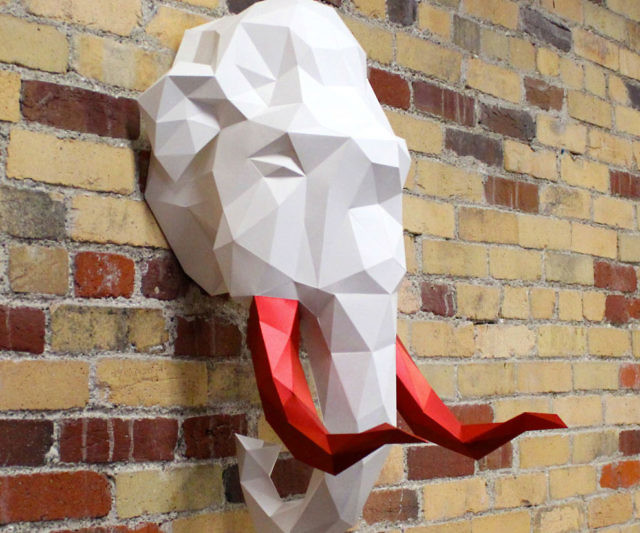 Paper Animal Trophy Head Kits