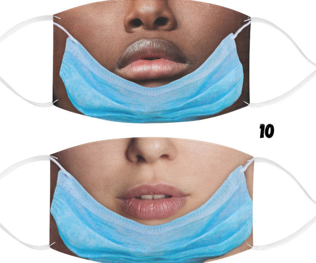 Personalized Chin Masker Face Mask