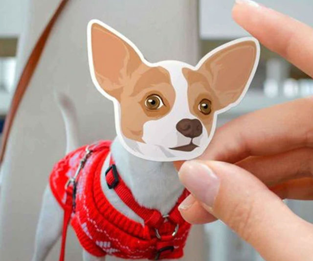 Personalized Dog Stickers