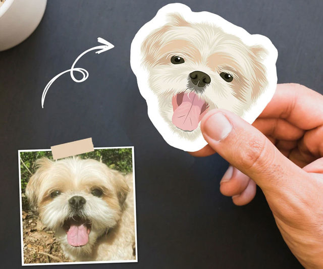 Personalized Dog Stickers