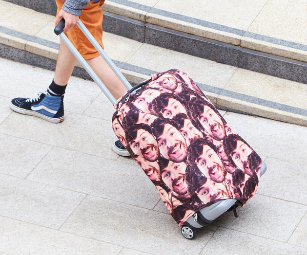 Personalized Face Luggage