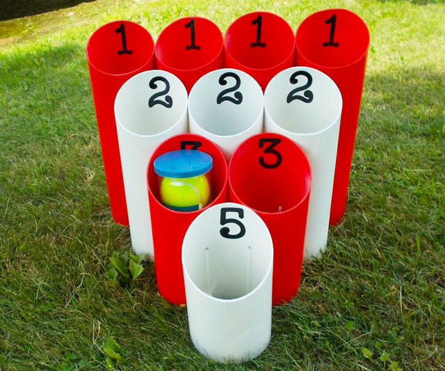 Pipe Ball Yard Game