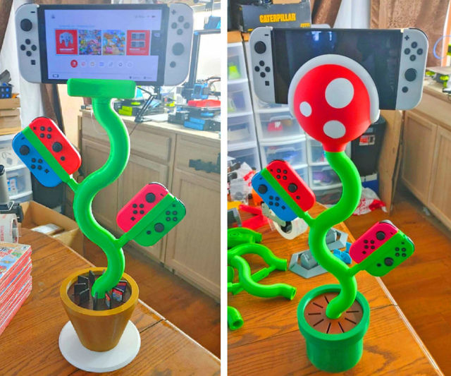 Piranha Nintendo Switch Plant Stand
