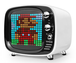 pixel art speaker