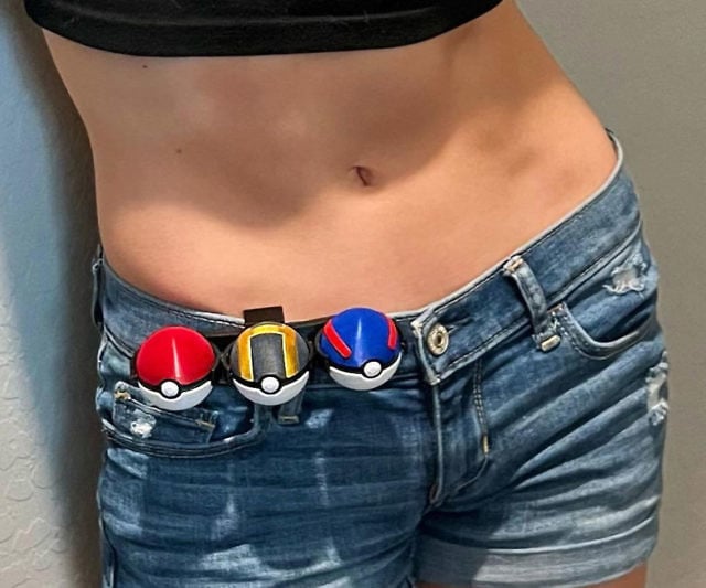 Pokeball Belt Clip