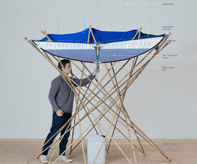 Portable Solar Water Purifying Distiller