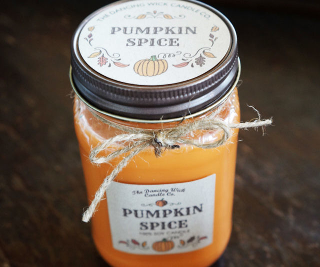 Pumpkin Spice Scented Candle
