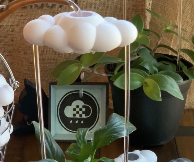 The Original Dripping Rain Cloud For Plants, Plant Watering Rain