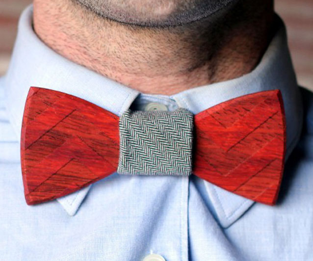 Wooden Bow Ties