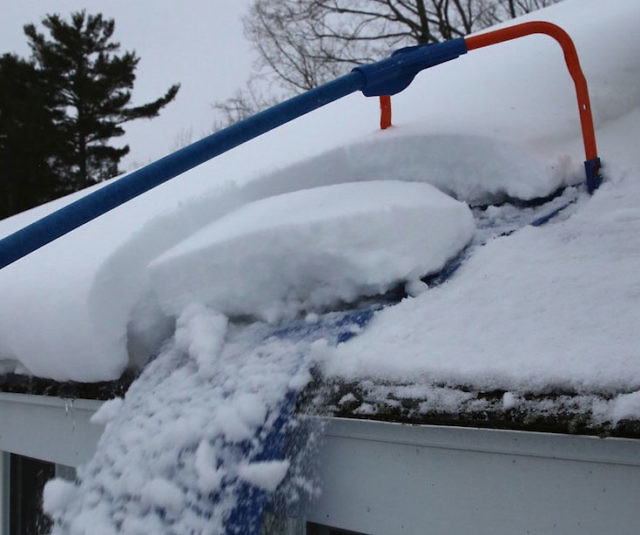 Roof Snow Removal System