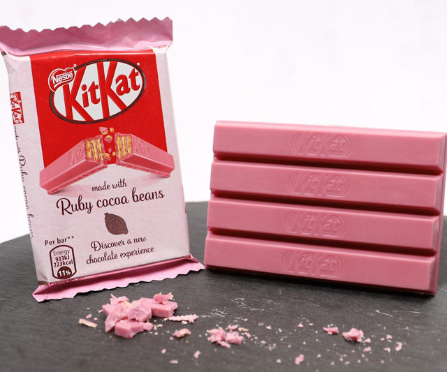 Ruby Chocolate Kit Kat Bars