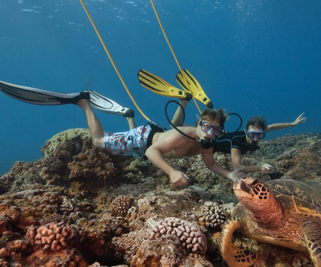 SeaBreathe Electric Snorkel Unit