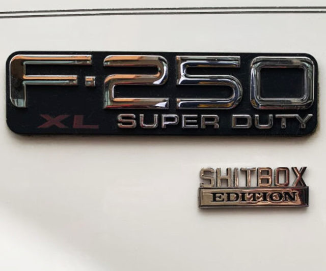 Shitbox Edition Car Emblem