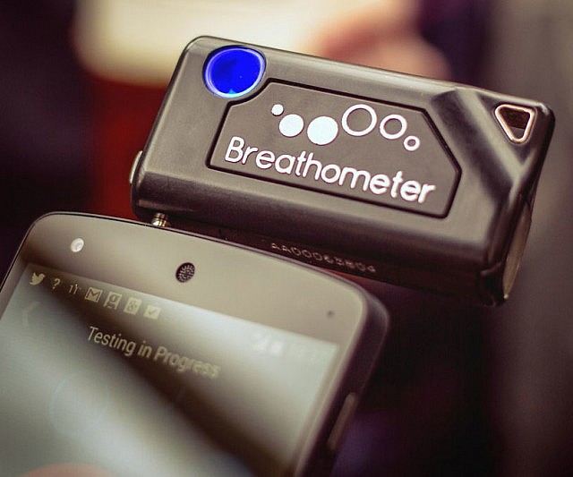 Smartphone Breathalyzer