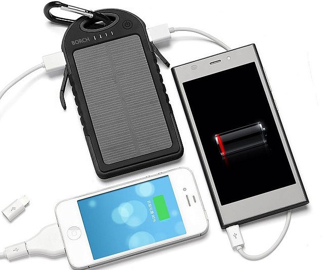 Solar Panel Phone Charger